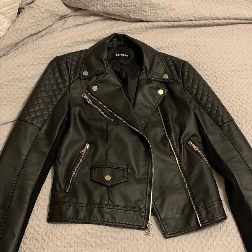 leather jacket express